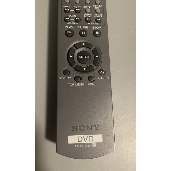 Sony DVD Remote Control RMT-D153A - Tested - Picture 3 of 6